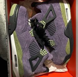 Jordan 4 Retro Canyon Purple Women Size 7