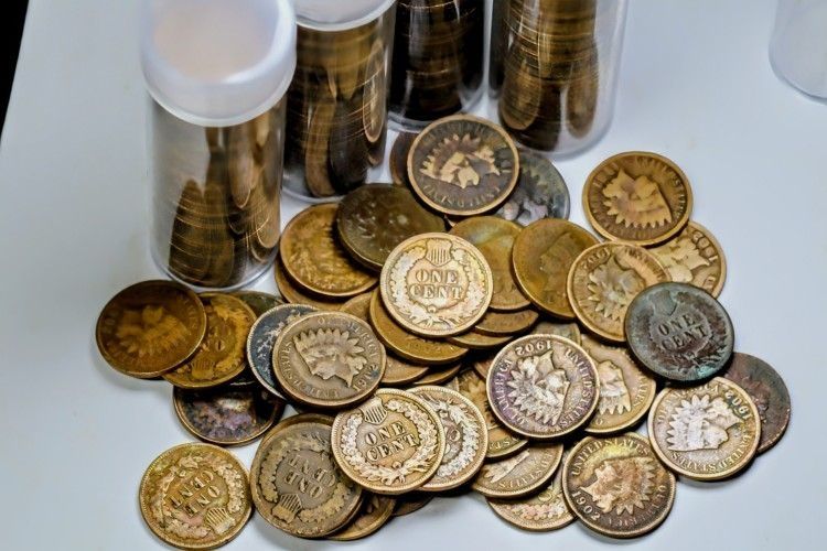 Indian Head Cents Rolls - Price Per Roll Of 50 Coins