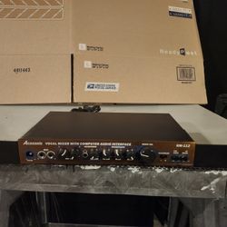 Acesonic KM-112 Vocal Mixer Rackmount