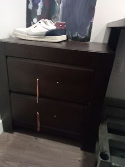 counter top wooden 2 Drawer