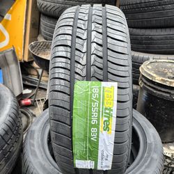185/55/16 TBB tires Installed And Balanced/ Instaladas Y Balanceadas