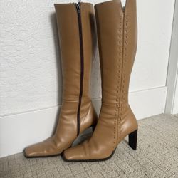 Italian Leather Boots Size 37