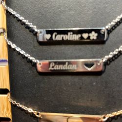 Personalized Bar Necklace 