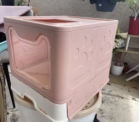 Pink Litter Box
