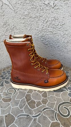 WORK BOOTS THOROGOOD SOFT TOE SIZE 10.5 WIDE MENS
