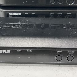 (11) Shure Wireless Microphone Headsets.