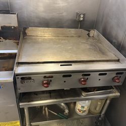 Wolf 3-Burner Commercial Gas Griddle