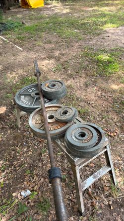 Barbell and weights