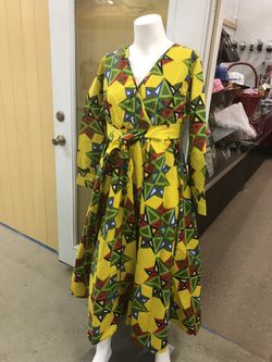 2 piece African Ankara Dress