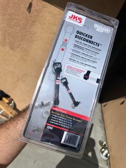 Jeep quick disconnect front sway bar links