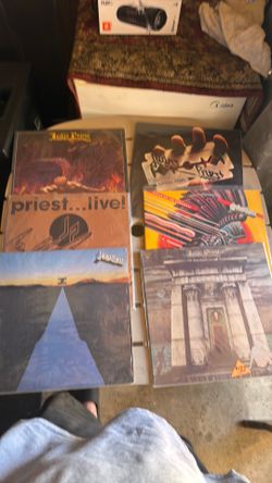6 Judas Priest vinyl records