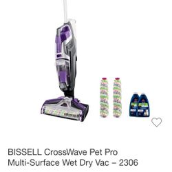 BISSELL CrossWave Pet Pro
Multi-Surface Wet Dry Vac -2306
