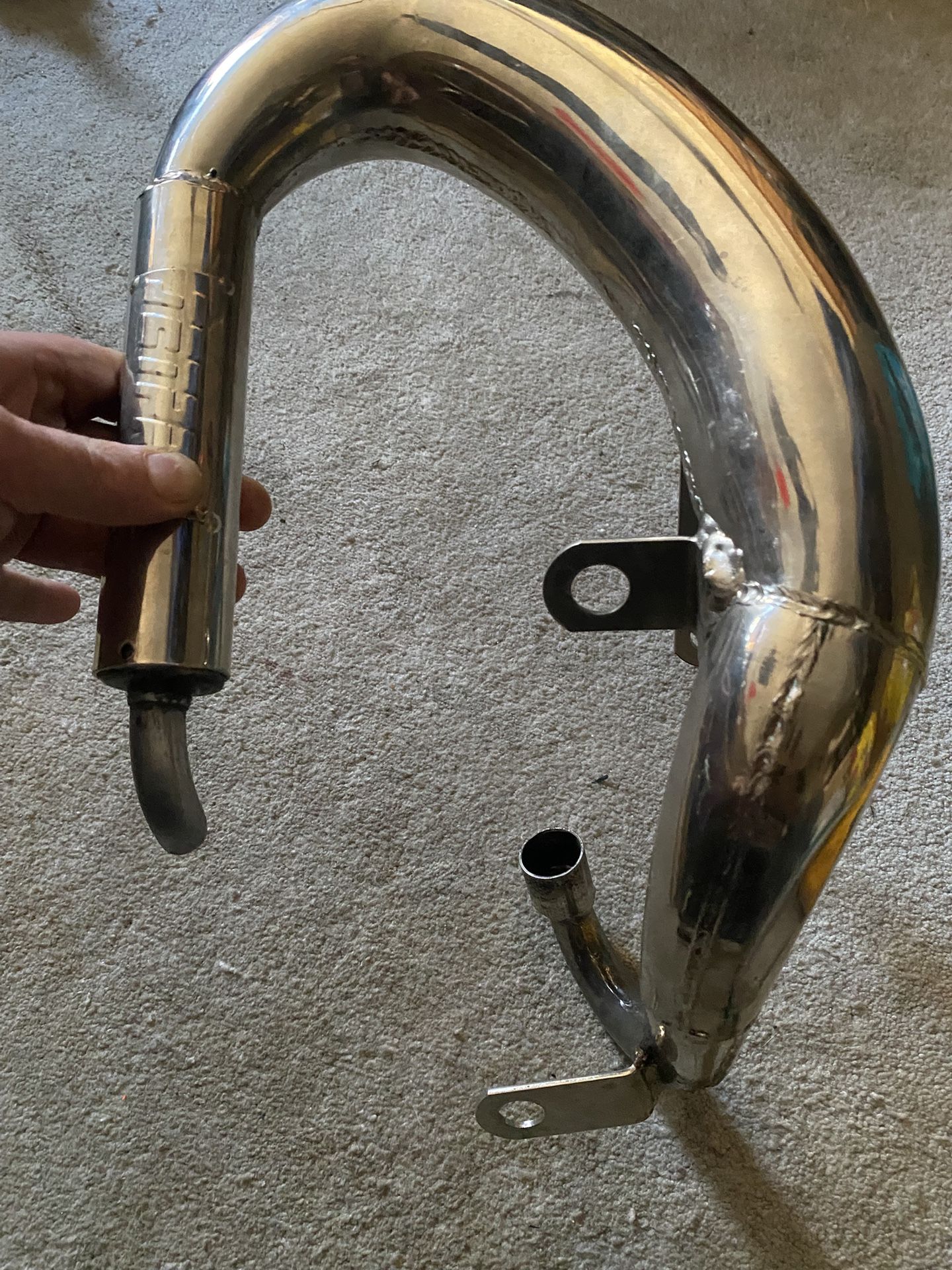 Goped jetpro gsr40 gsr460Exhaust Pipe Silenced Chrome rare find