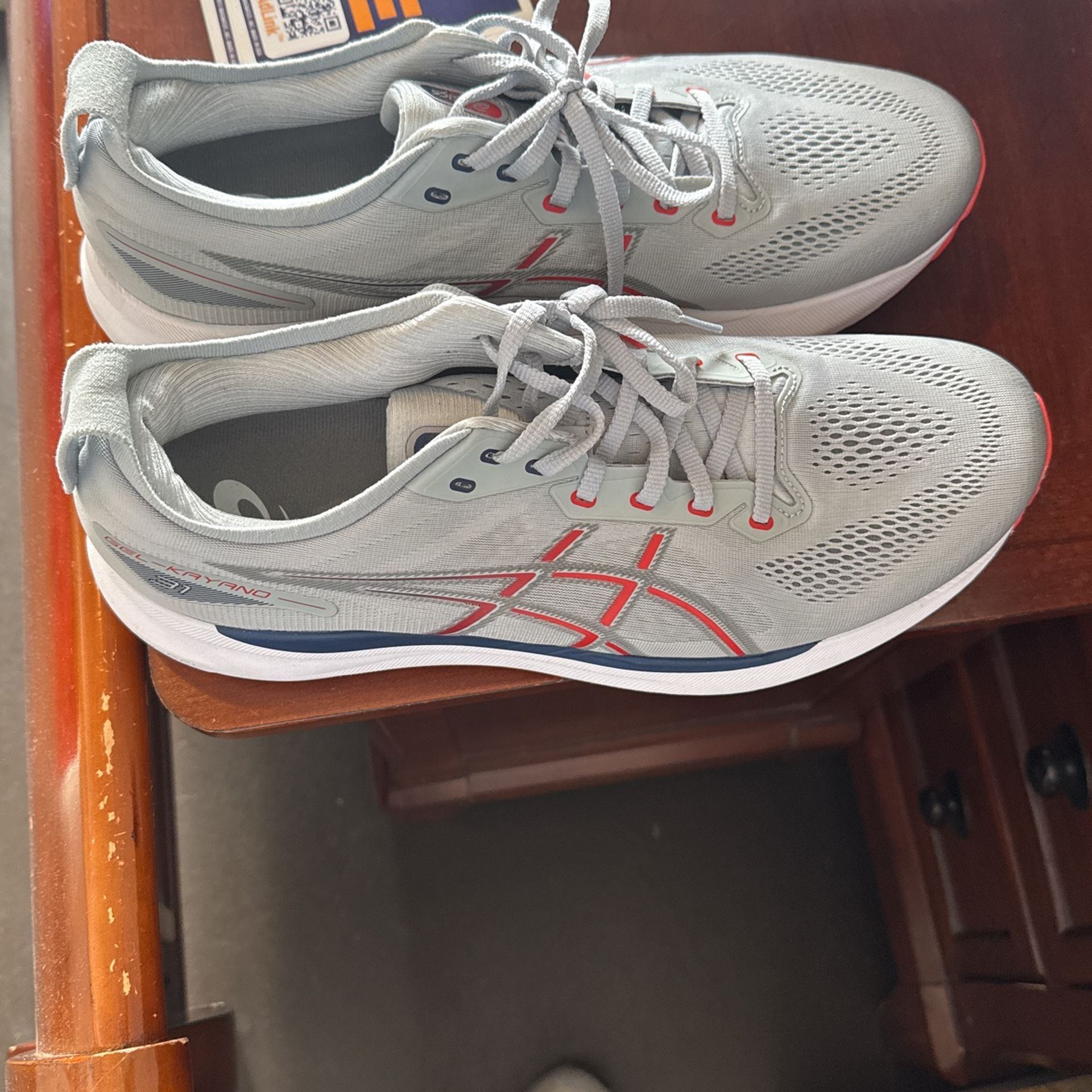 ASICS GEL KAYANO 31 'PIEDMONT GREY FIERY RED'