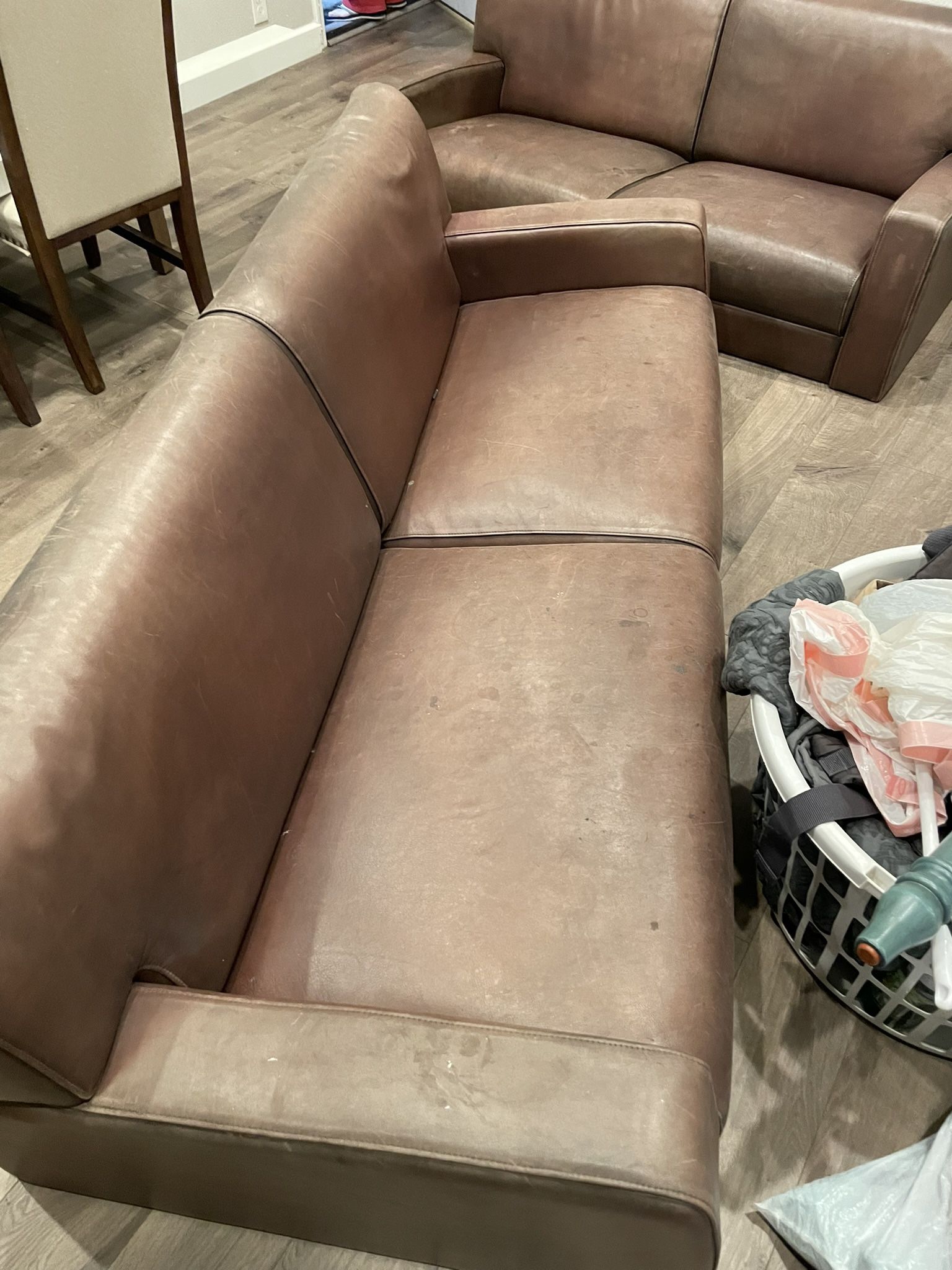 Garage Sale 1020 S Sprague Sofas, Carpet, Dining