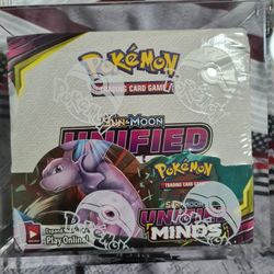 Pokémon Sun And Moon Unified Minds Booster Box 