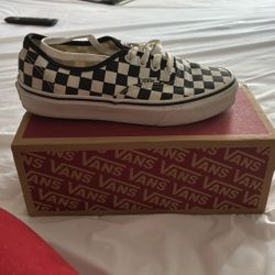 Checkered Vans