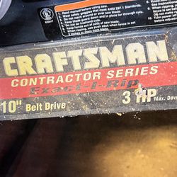 Craftsman 10” Belt drive Table Saw