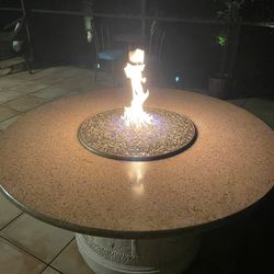 Granite Fire top table