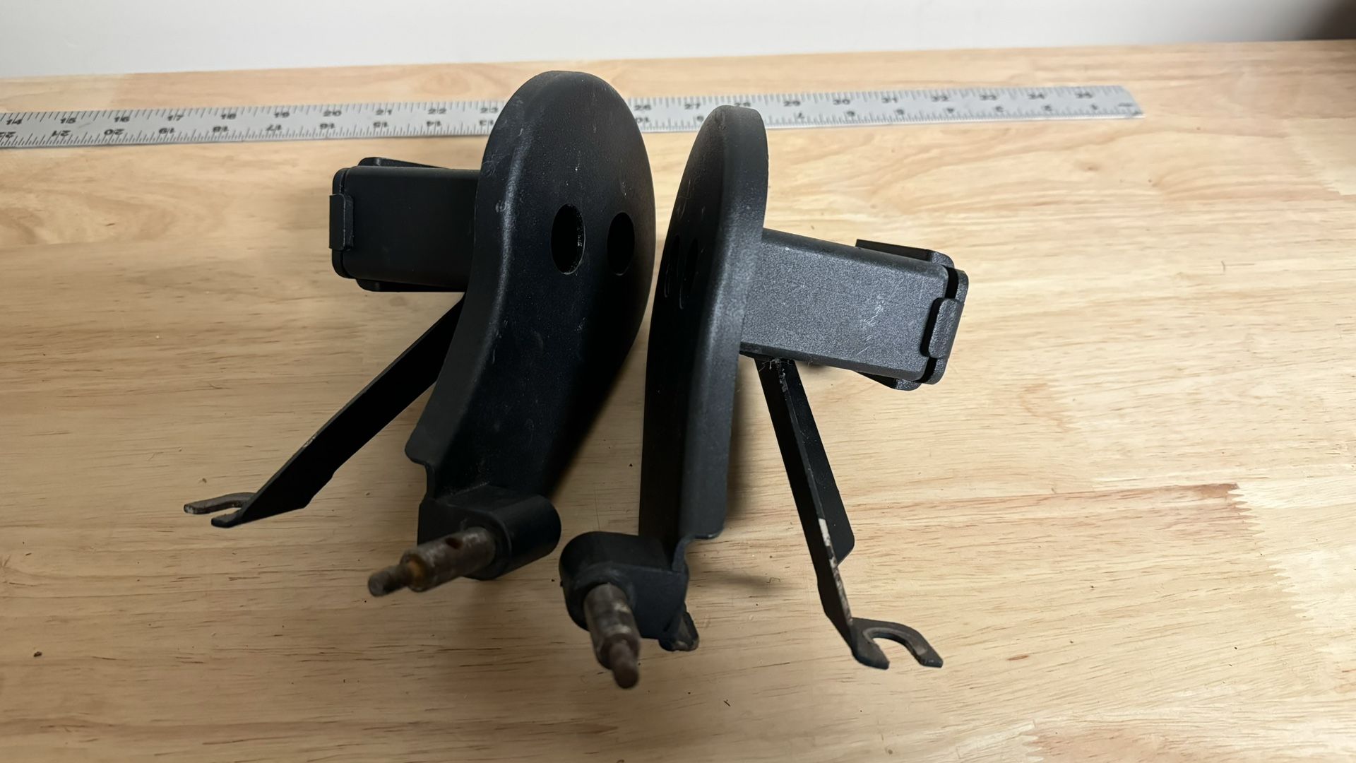 Jeep Wrangler side-mirror brackets