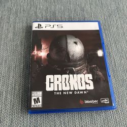 Cronos the new dawn PS5 in excellent condition 