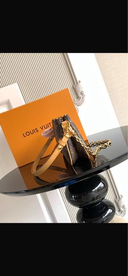 Louis Vuitton Liv Pochette Brown Monogram Bag