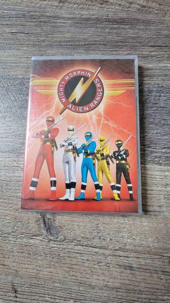 Mighty Morphin Alien Rangers DVD New D15