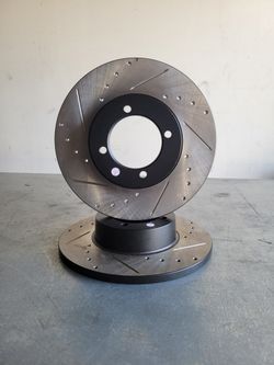 1972 Nissan 240Z Brake Rotor - Drilled Slotted