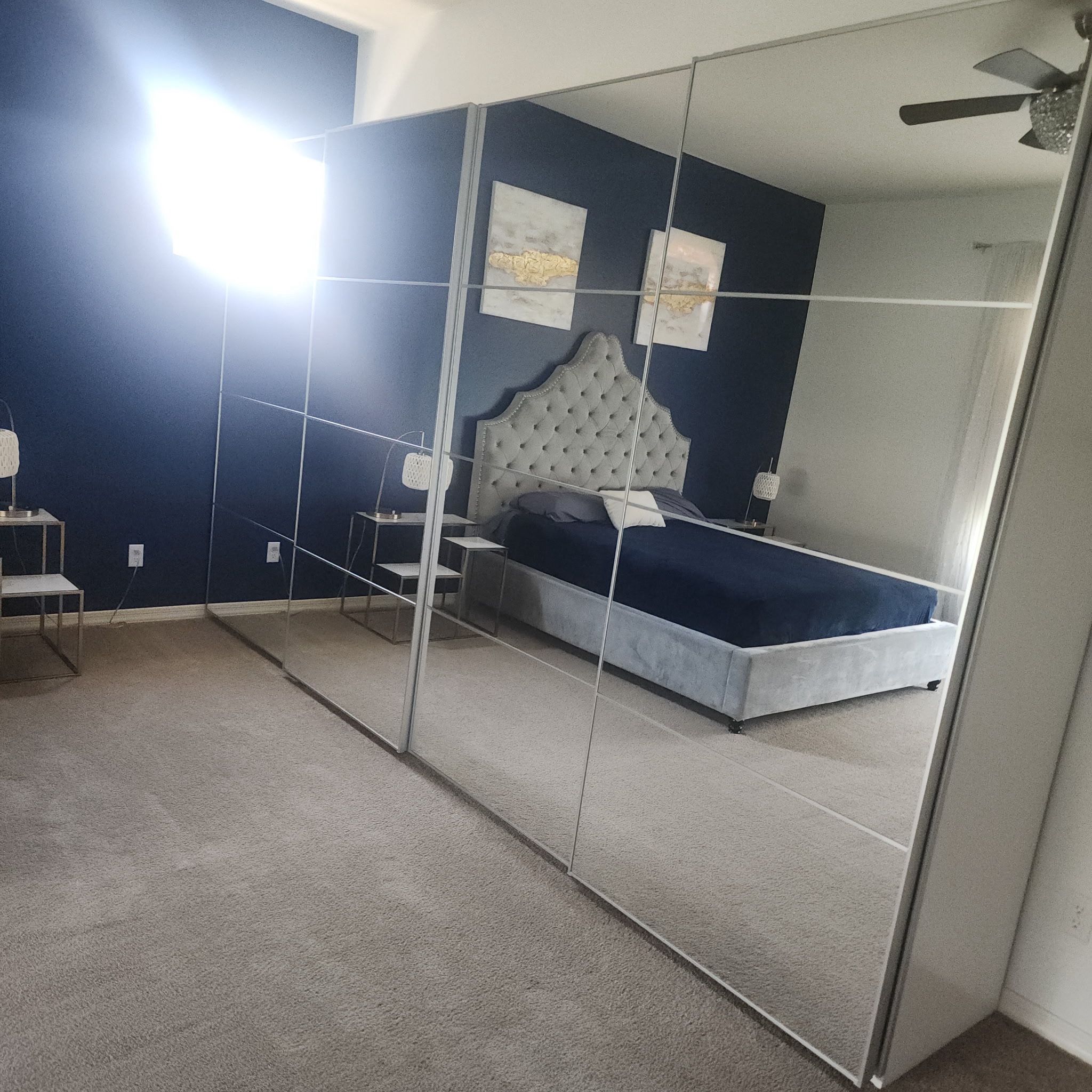 Mirrored Closet