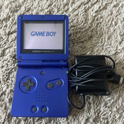 Gameboy SP Cobalt Blue With Charger