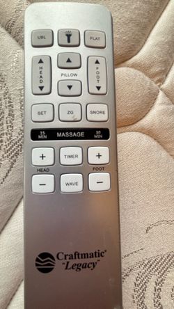 ADJUSTABLE XL TWIN BED WITH MASSAGE AND USB