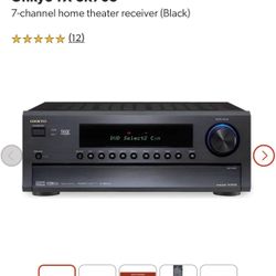 Onkyo TX-SR703 7-channel home theater receiver (Black)