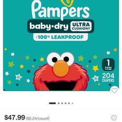 NEW Pampers Size 1