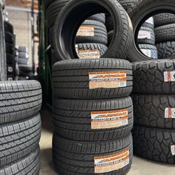 255/35/18 Arroyo New Tires All 4 Installed And Balanced Included 