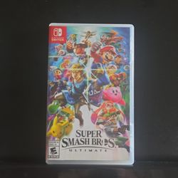 Super Smash Bros. Ultimate - Nintendo Switch & Switch 2 – Great Condition - Open To Reasonable Offers