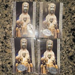 Our lady of Montserrat medal pendant