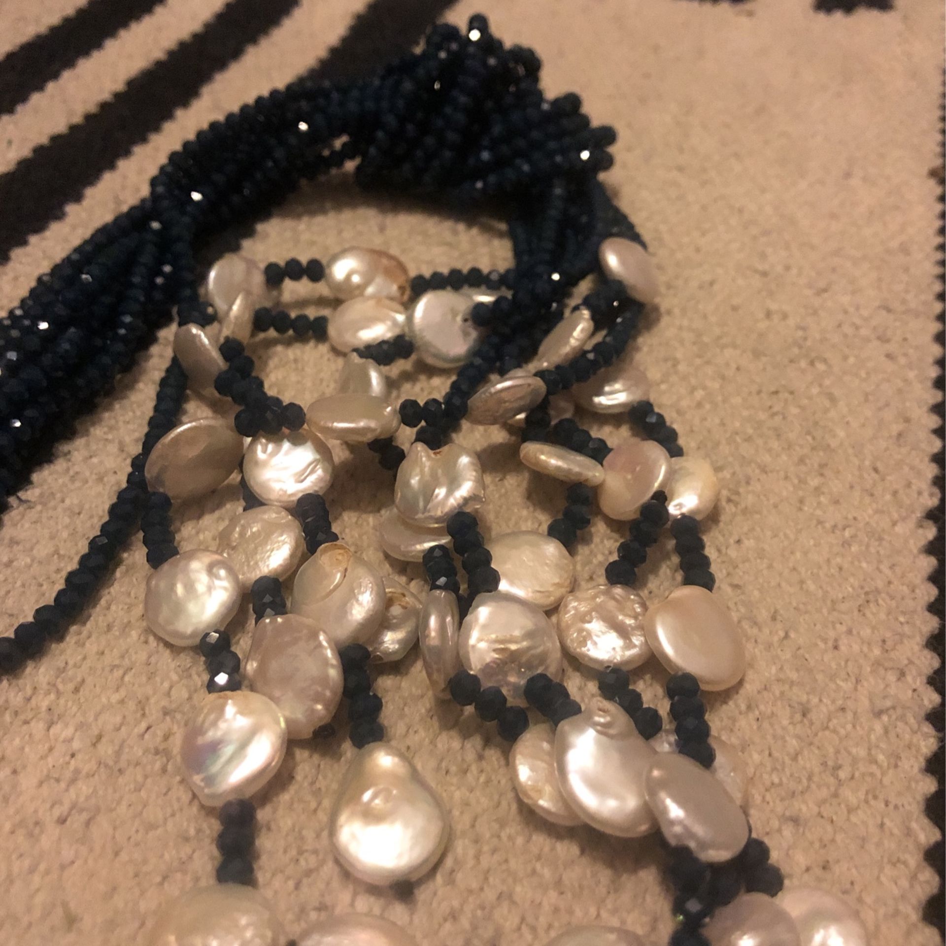 Freshwater Pearl And Crysta Strands