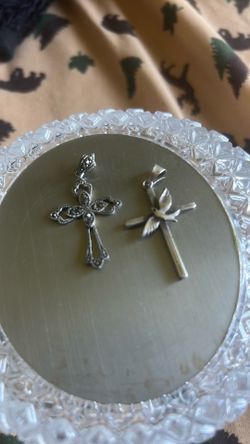 Two 925 pendants $35 each
