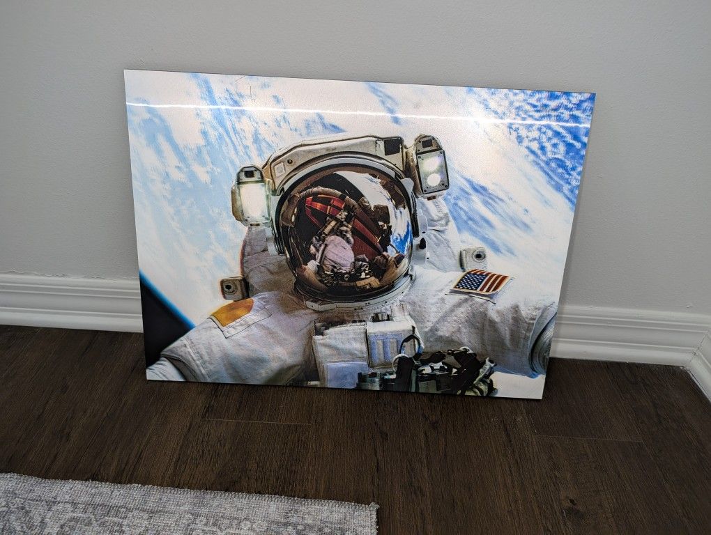 Astronaut Wall Art 23×17