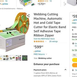 Webbing Cutting Machine