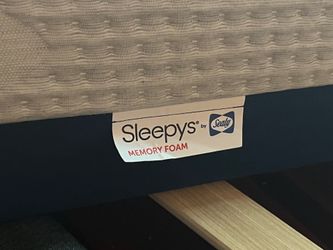 Sleepy’s By Sealy 12 Inch Memory Foam Mattress