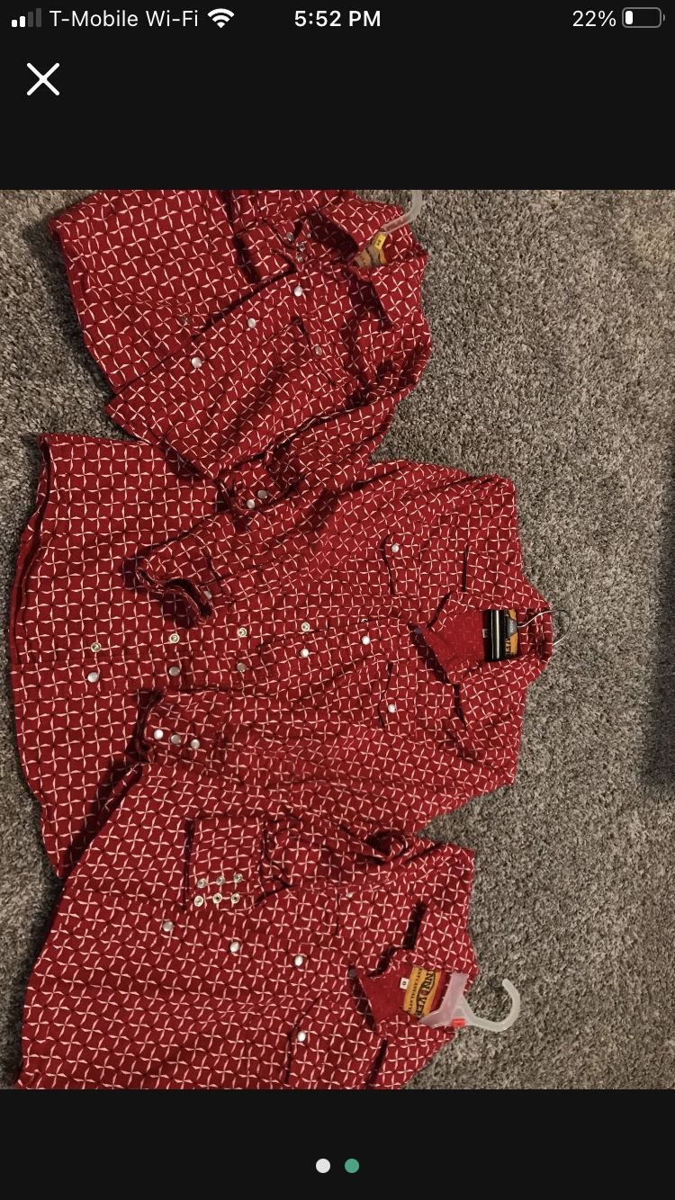 Boys Shirt size 2,6 and 12