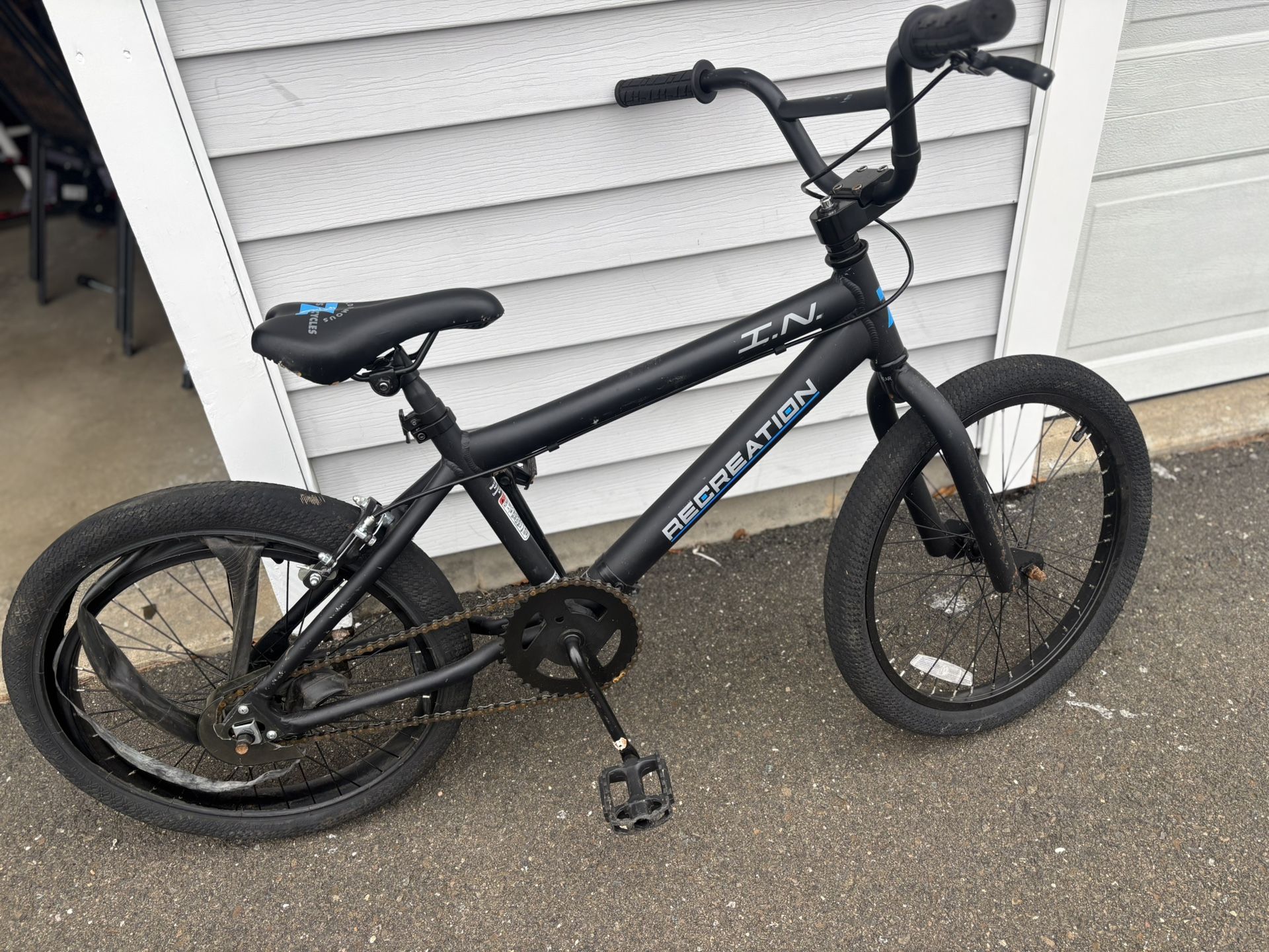 Recreation BMX Bike-tire needs to be replaced 