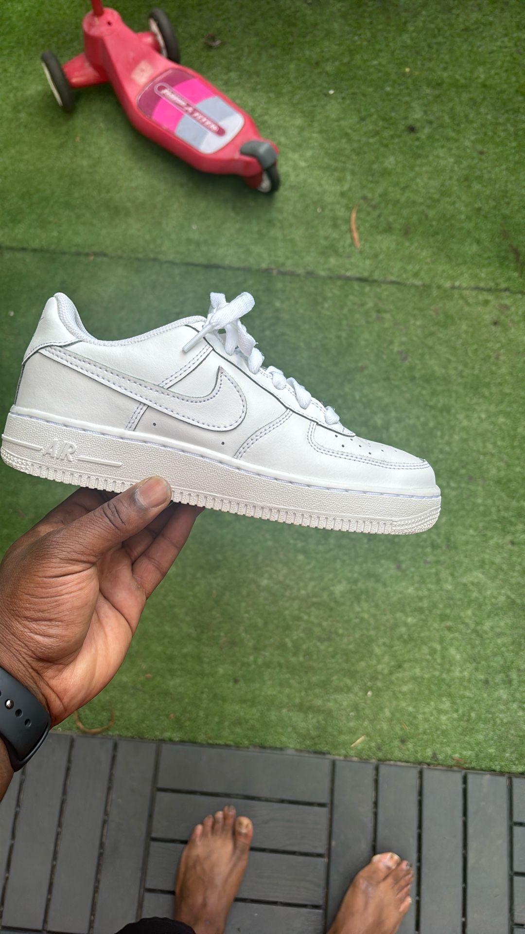 Air Force Ones Size 5.5y