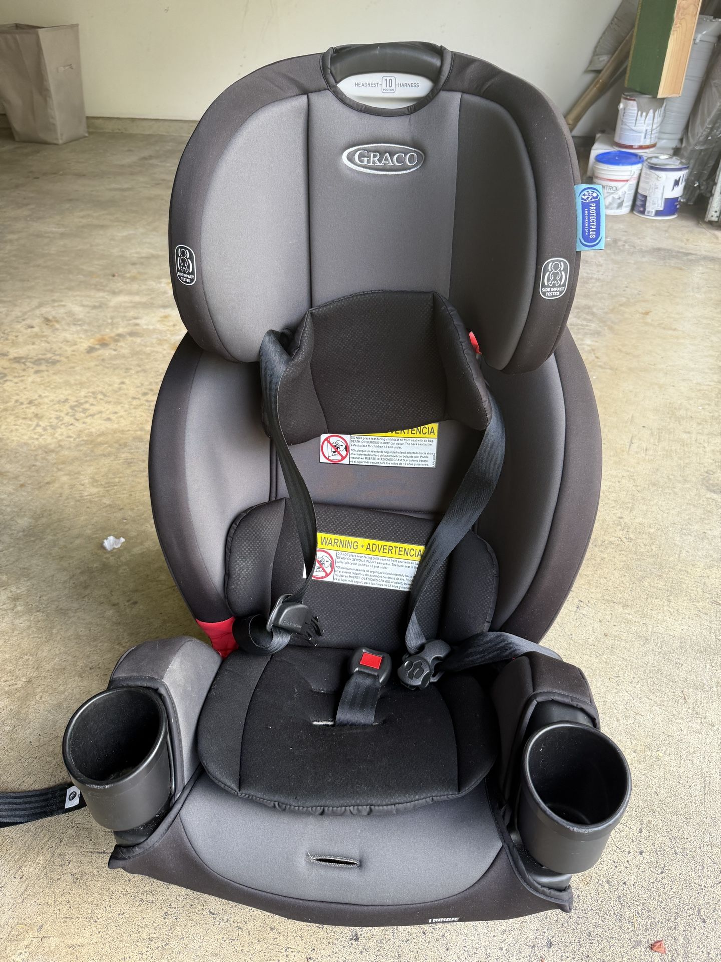 Graco TriRide 3-in-1 Convertible Car Seat - Highback Booster, Forward & Rear Facing modes