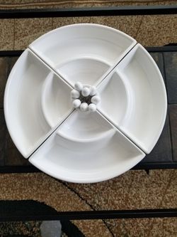 Gourmet  Condiment and Dip Serving Set.