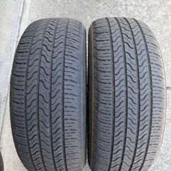 2 Firestone Tires 205/55/16