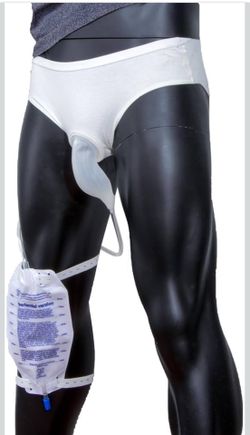 Men’s Washable Incontinence Underwear with Urine Bag – Reusable Protective Briefs for Men’s Incontinence XS