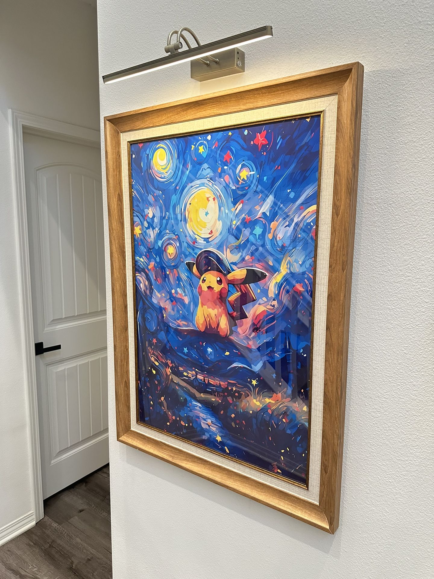 Large Pikachu Pokemon Wall Art