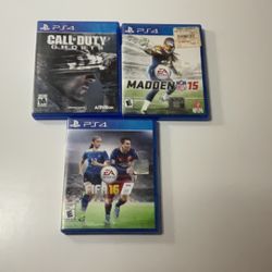 PS4 Games Lot